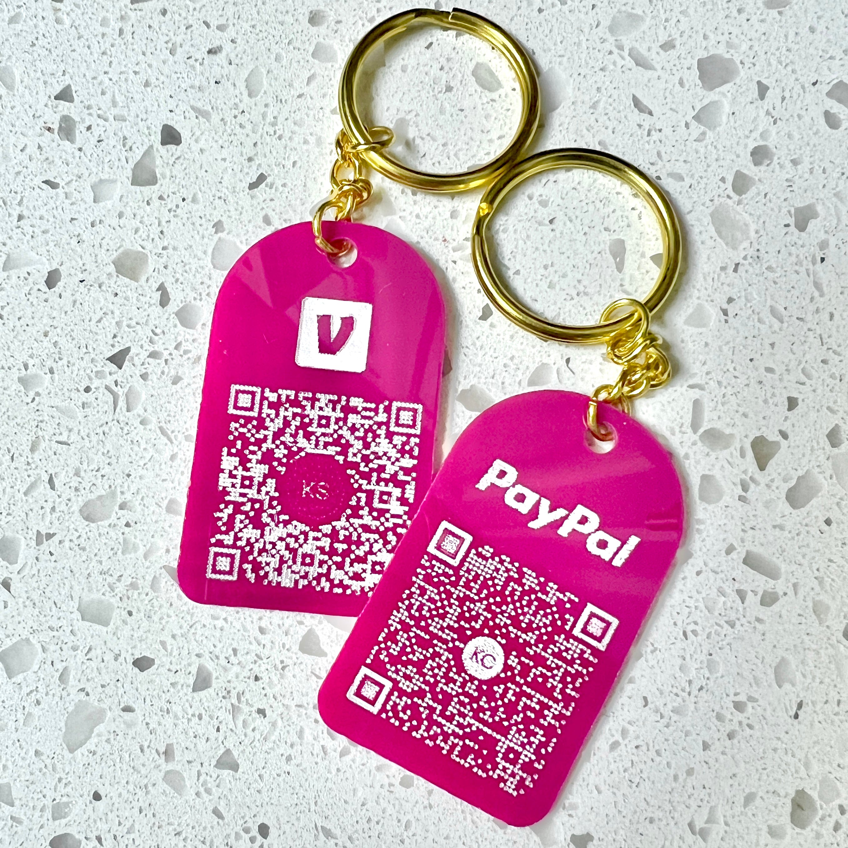 Acrylic Payment Keychain – Nicole Camille Designs